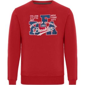 Routefield Holm RFHOLM2223 Bordo Erkek Sweatshirt