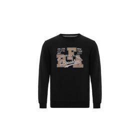 Routefield Holm RFHOLM2223 Siyah Erkek Sweatshirt