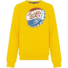 Routefield Holy RFHOLY2122 Sarı Erkek Sweatshirt