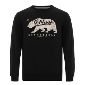 Routefield Hook Siyah Erkek Sweatshirt