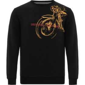 Routefield RFHARV2223 Harv Siyah Erkek Sweatshirt