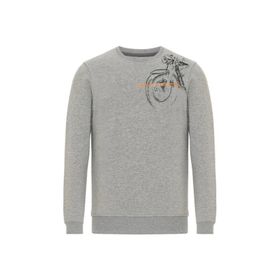 Routefield RFHARV2223_HARV Gri Erkek Sweatshirt