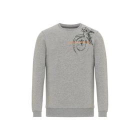 Routefield RFHARV2223_HARV Gri Erkek Sweatshirt