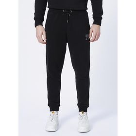 Routefield RFHENRY2122 Henry Kapüşonlu Normal Kalıp Desenli Siyah Erkek Sweatshirt