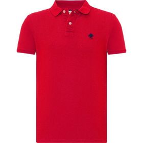 Routefield RFPARTISAN23 Bordo Partisan Kırmızı Polo Erkek T-shirt