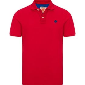 Routefield RFPATRIOT22 Patriot Bordo Polo Erkek T-shirt