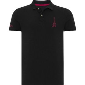 Routefield RFPUNK23 Punk Siyah Polo Erkek T-shirt