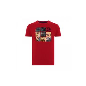 Routefield RFTAGS23 Tags Bordo Erkek T-shirt
