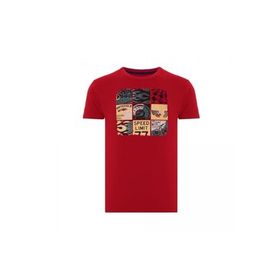Routefield RFTAGS23 Tags Bordo Erkek T-shirt