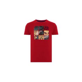 Routefield RFTAGS23 Tags Bordo Erkek T-shirt