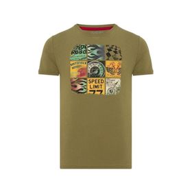 Routefield RFTAGS23 Tags Haki Erkek T-shirt