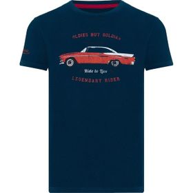 Routefield RFTHRU23-079 Thru Lacivert Renkli Erkek T-shirt