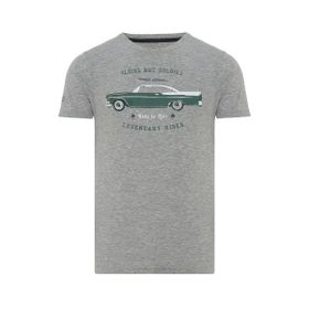 Routefield RFTHRU23 Thru Gri Erkek T-shirt