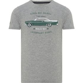 Routefield RFTHRU23 Thru Gri Erkek T-shirt