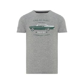 Routefield RFTHRU23 Thru Gri Erkek T-shirt
