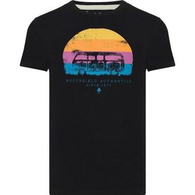Routefield RFTRAV23 Trav Mavi Erkek T-shirt