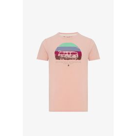 Routefield RFTRAV23 Trav Pembe Erkek T-shirt