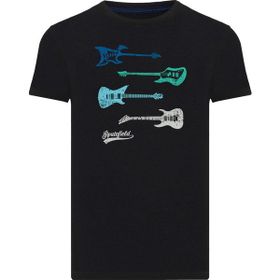 Routefield RFTRIAD23 10010 Triad Siyah Erkek T-shirt