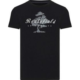 Routefield RFTRIP23 Trip Siyah Erkek T-shirt