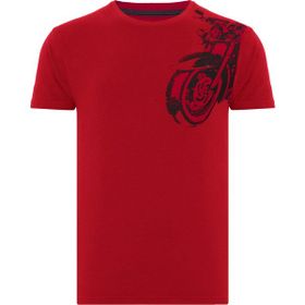 Routefield RFTUNING23 Tuning Bordo Erkek T-shirt
