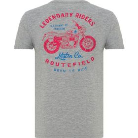 Routefield RFTYCE23 Tyce Gri Erkek T-shirt