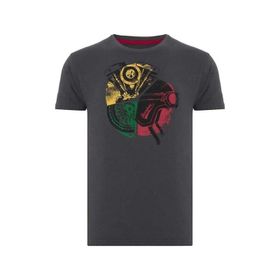 Routefield RFTYRE23 Tyre Beyaz Erkek T-shirt