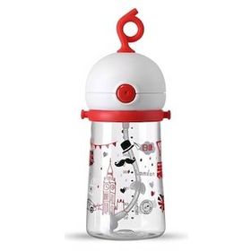 Rovco B1031 Karma Kırmızı 350 ml Pipetli Matara