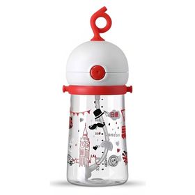 Rovco B1031 Karma Kırmızı 350 ml Pipetli Matara