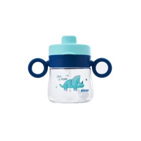 Rovco B1041-1 Mavi 180 ml Pipetli Matara