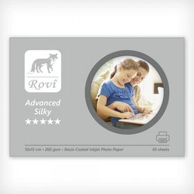 Rovi Advanced 260 50 10X15cm İpek Fotoğraf Kağıdı