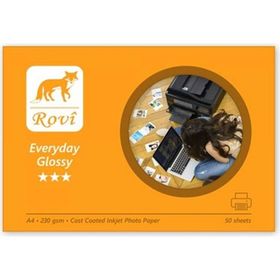 Rovi Everyday 230 50 A4 Parlak Fotoğraf Kağıdı