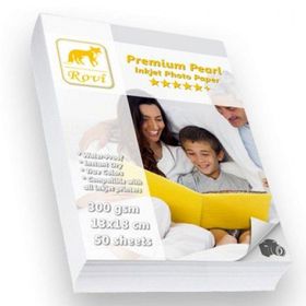 Rovi Premium İnci 300 gsm 50 yp 13x18 cm Fotoğraf Kağıdı