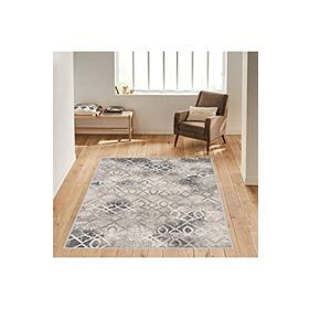 Rovigo Home RVG1594 Dijital Baskı Kaymaz Taban 160x230 cm Salon Halı