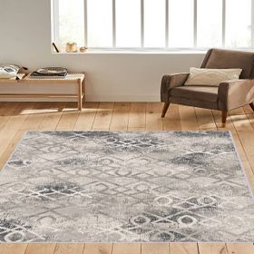 Rovigo Home RVG1594 Dijital Baskı Kaymaz Taban 80x200 cm Salon Halı