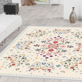 Rovigo Home RVG1599 Dijital Baskı Kaymaz Taban 100x300 cm Salon Halı