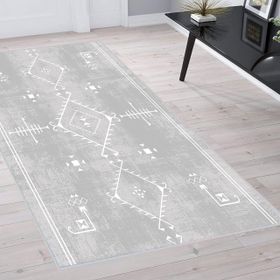 Rovigo Home RVG1605 Dijital Baskı Kaymaz Taban 160x230 cm Salon Halı