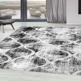 Rovigo Home RVG1606 Dijital Baskı Kaymaz Taban 100x300 cm Salon Halı
