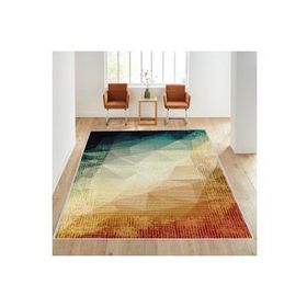 Rovigo Home RVG1607 Dijital Baskı Kaymaz Taban 100x200 cm Salon Halı