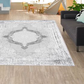 Rovigo Home RVG1612 Dijital Baskı Kaymaz Taban 160x230 cm Salon Halı