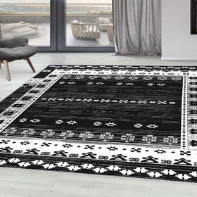 Rovigo Home RVG1616 Dijital Baskı Kaymaz Taban 160x230 cm Salon Halı