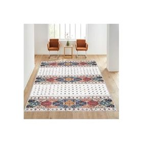 Rovigo Home RVG1618 Dijital Baskı Kaymaz Taban 100x150 cm Salon Halı