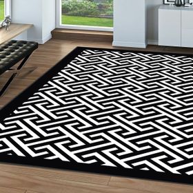Rovigo Home RVG1629 Dijital Baskı Kaymaz Taban 160x230 cm Salon Halı