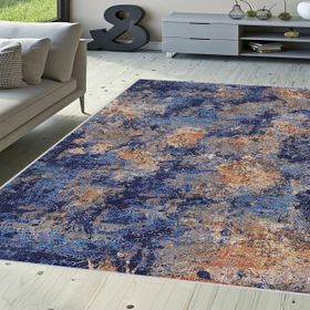 Rovigo Home RVG1630 Dijital Baskı Kaymaz Taban 160x230 cm Salon Halı