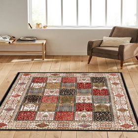 Rovigo Home RVG1631 Dijital Baskı Kaymaz Taban 80x150 cm Salon Halı