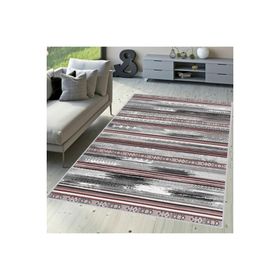 Rovigo Home RVG1632-SD240 Dijital Baskı Kaymaz Taban 80x200 cm Salon Halı