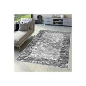 Rovigo Home RVG1633-SD241 Dijital Baskı Kaymaz Taban 100x150 cm Salon Halı
