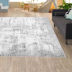 Rovigo Home RVG1636-HT1348 Dijital Baskı Kaymaz Taban 160x120 cm Salon Halı