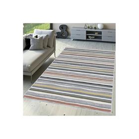 Rovigo Home RVG1640-HT263 Dijital Baskı Kaymaz Taban 100x150 cm Salon Halı