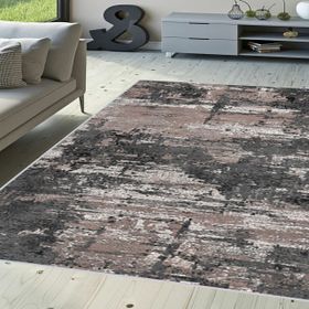Rovigo Home RVG1644-HT1313 Dijital Baskı Kaymaz Taban 100x150 cm Salon Halı