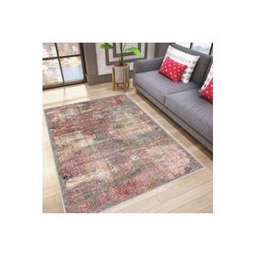 Rovigo Home RVG1646-HT134 Dijital Baskı Kaymaz Taban 160x230 cm Salon Halı